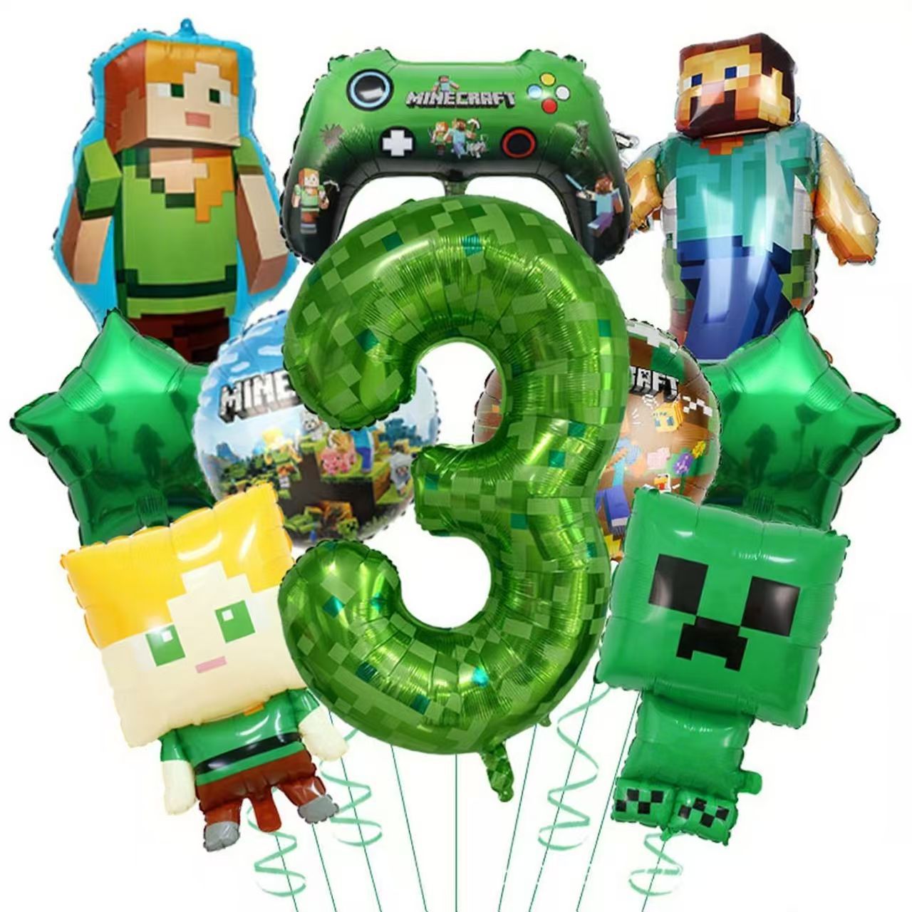 Hot New Game Minecrafts Green  - огляд і ціна Party Games Minecraft
