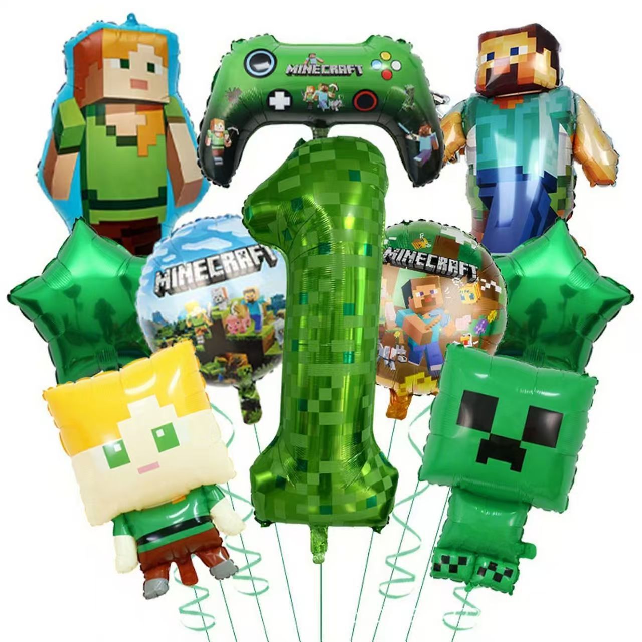 Hot New Game Minecrafts Green  - огляд і ціна Party Games Minecraft