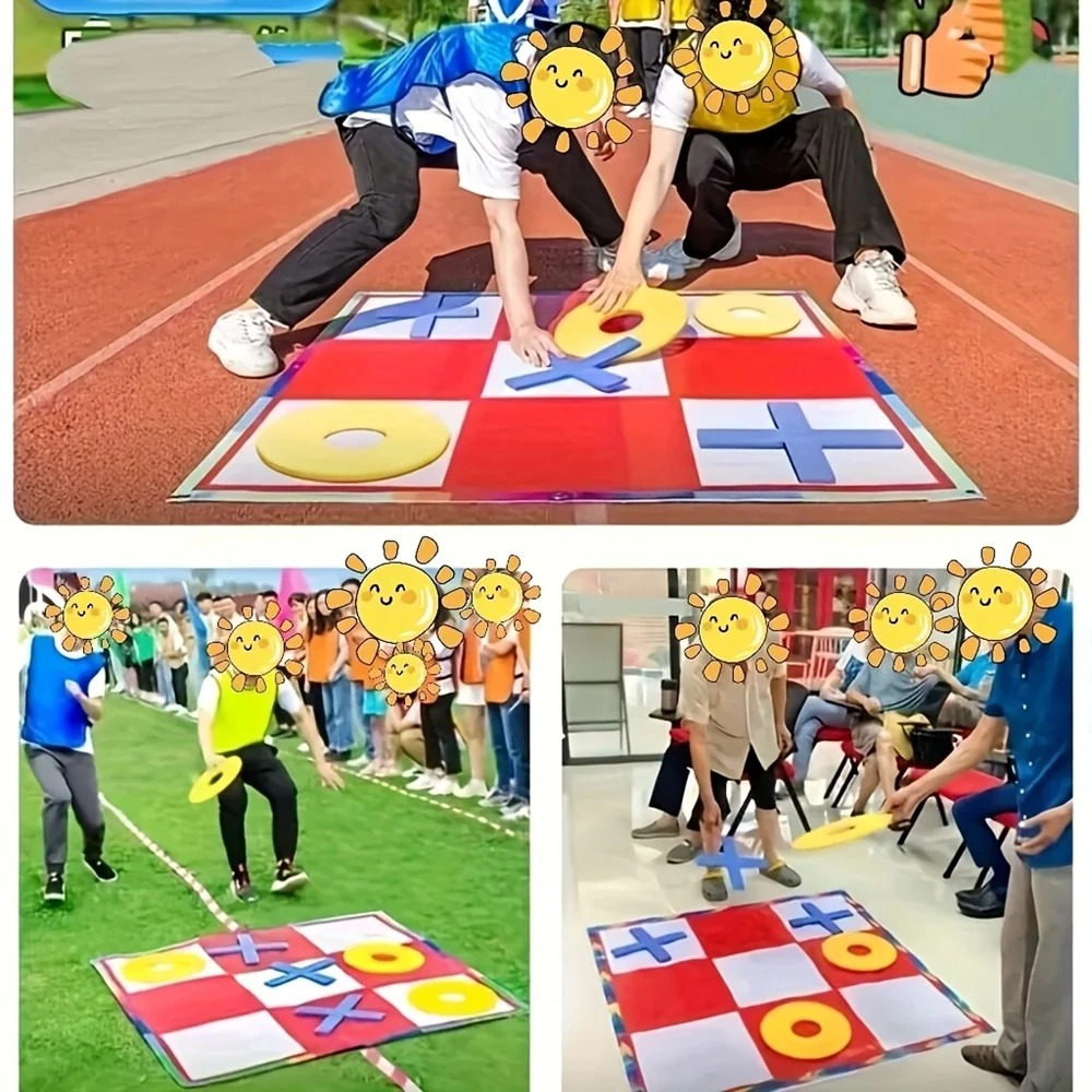 Tic Toe Checkers Game Interact - огляд і ціна Party Games Group For Adults