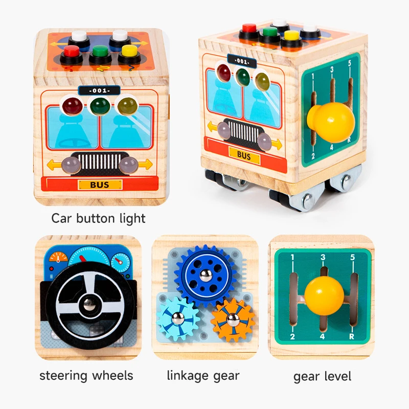 Montessori Children Early Educ - огляд і ціна Party Games Bus