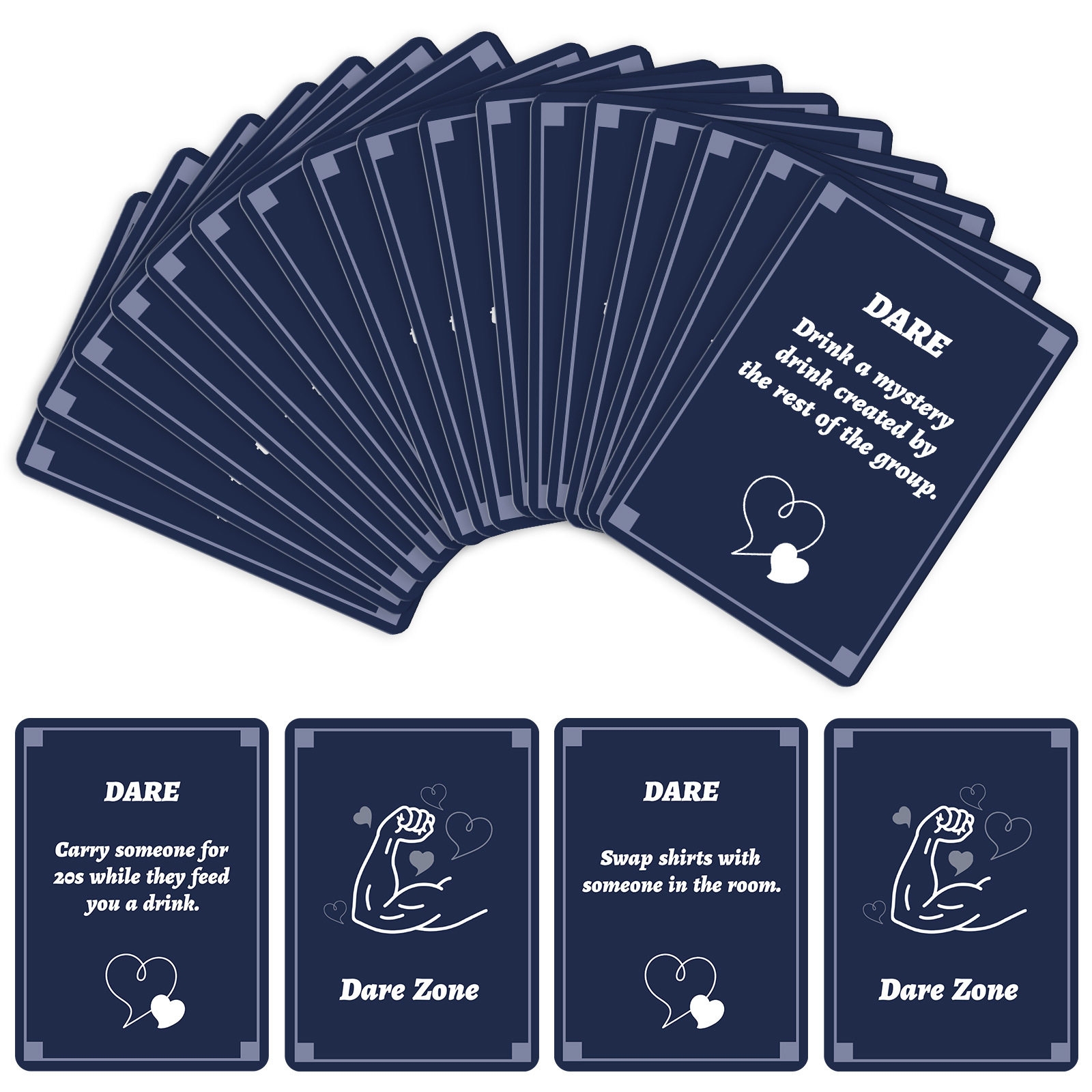 50Pcs Party Game Cards for Adu - огляд і ціна Party Games Group For Adults
