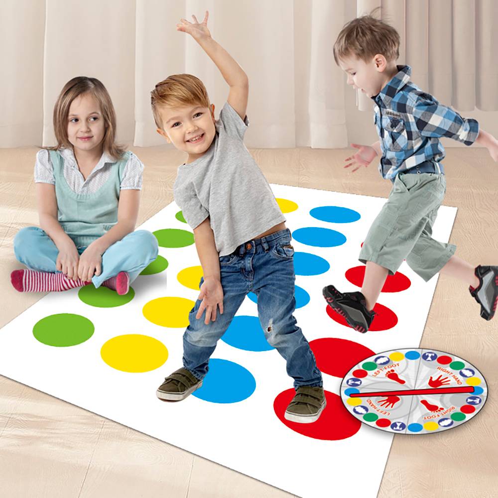 Family Party Game Twister Game - огляд і ціна Party Games Indoor For 6 12 Year Olds