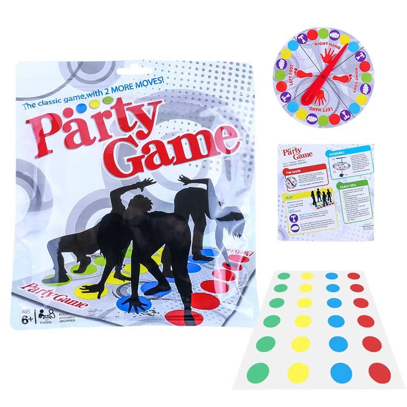 Twister Party Game - Family In - огляд і ціна Party Games For 5 Year Olds Indoors