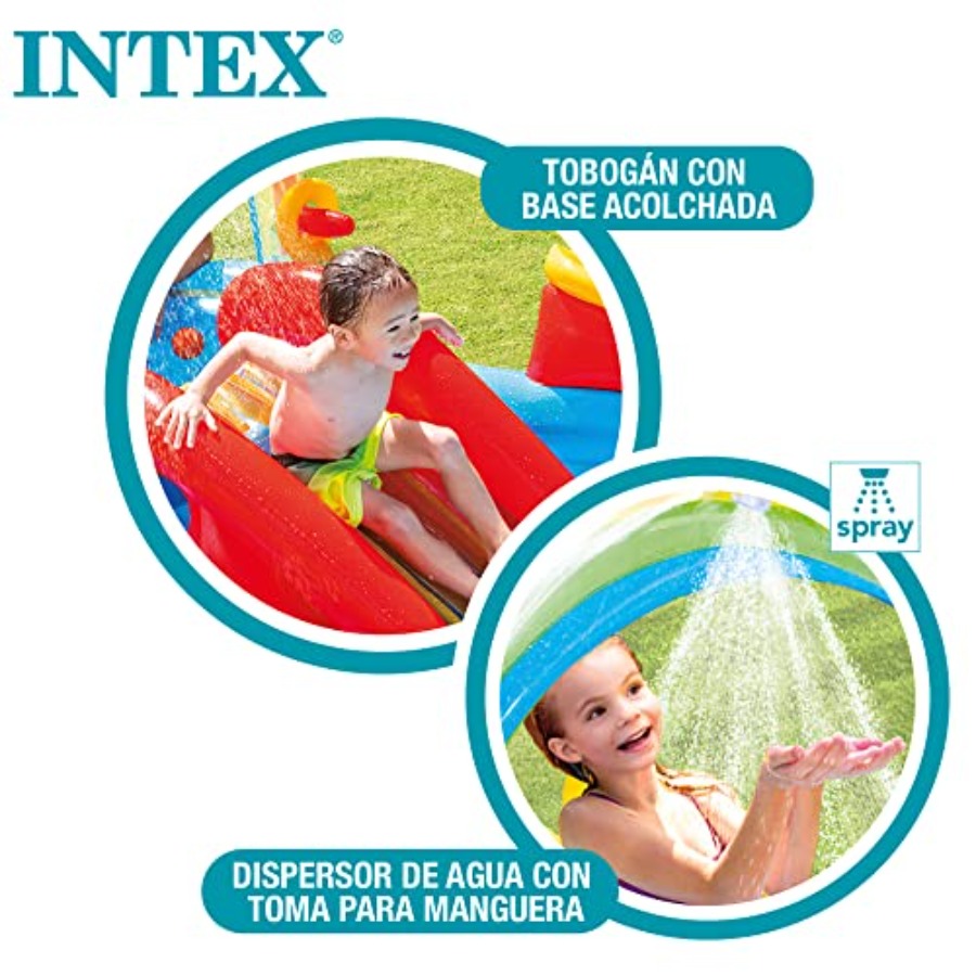 inflatable pool with water sli - огляд і ціна Ring Toss Outdoor