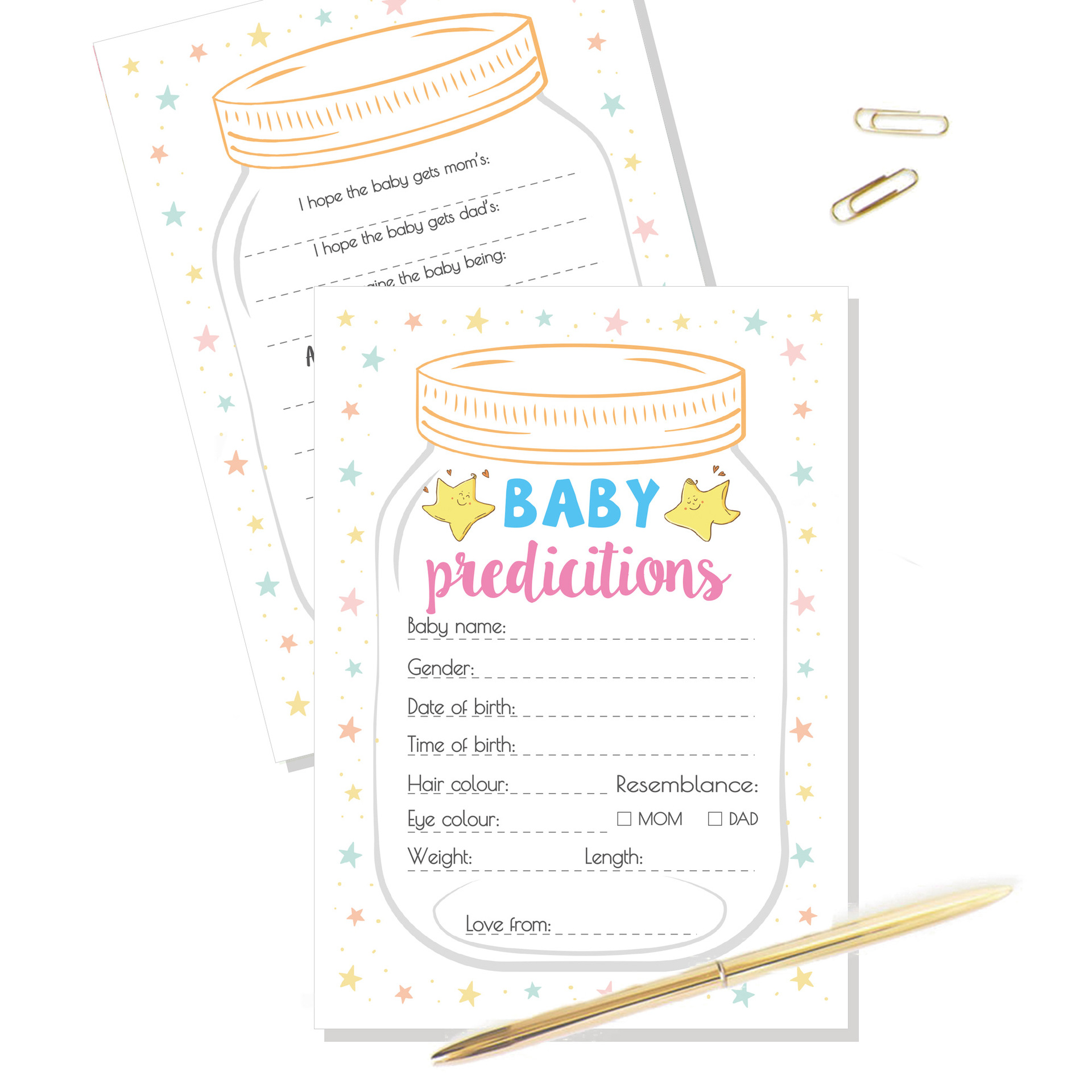 10pcs Gender Reveal Baby Showe - огляд і ціна Party Games Group For Adults