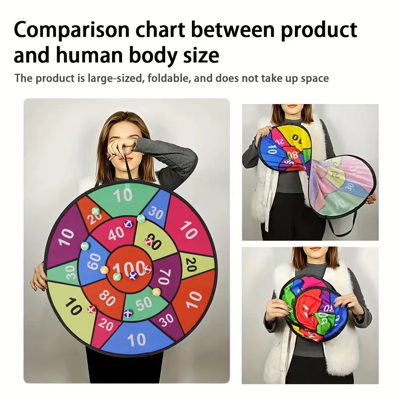Sticky ball dart board -12 bal - огляд і ціна Party Games Indoor For 6 12 Year Olds