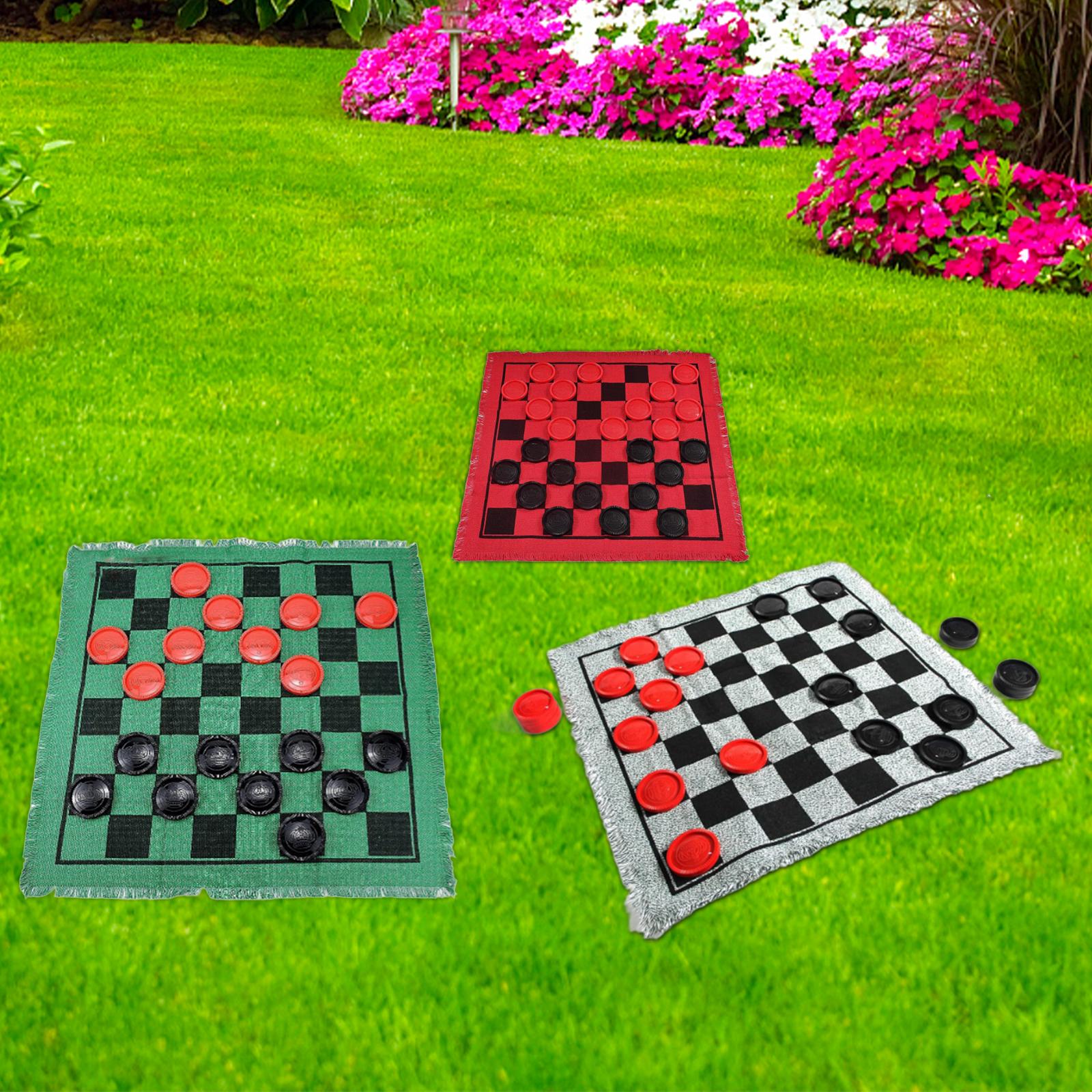 Giant Checkers Board Game Set, - огляд і ціна Tic Tac Toe Giant