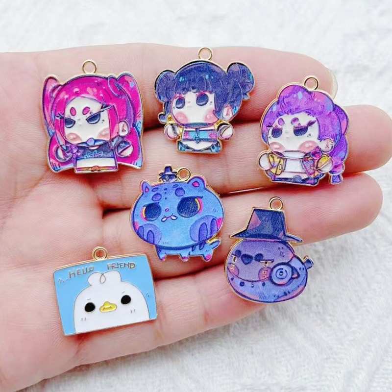 10pcs Cartoon Anime Pendant Oi - огляд і ціна Party Games Birthday