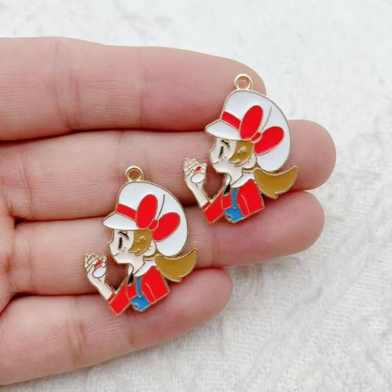 10pcs Cartoon Girl Drip Oil Al - огляд і ціна Party Games Birthday