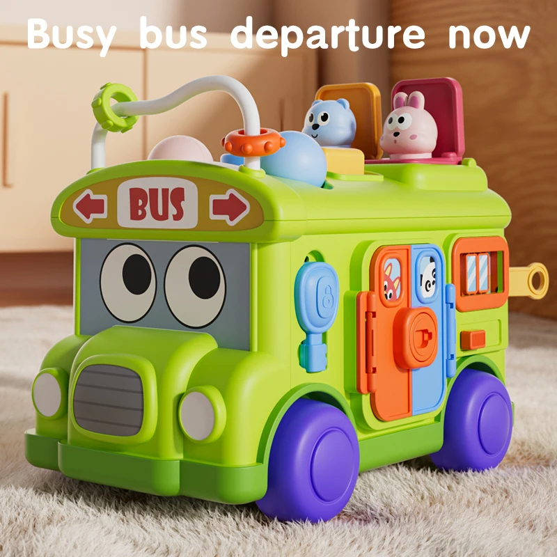Montessori Educational Baby Bu - огляд і ціна Party Games Bus