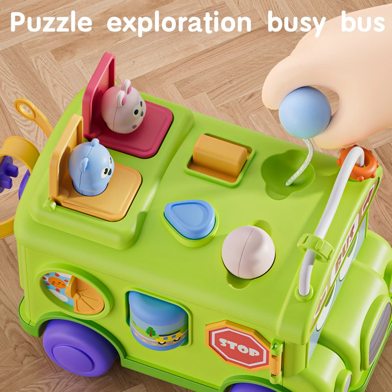 Montessori Educational Baby Bu - огляд і ціна Party Games Bus