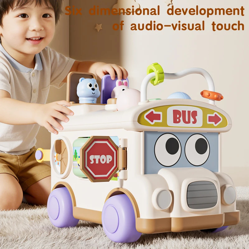 Montessori Educational Baby Bu - огляд і ціна Party Games Bus