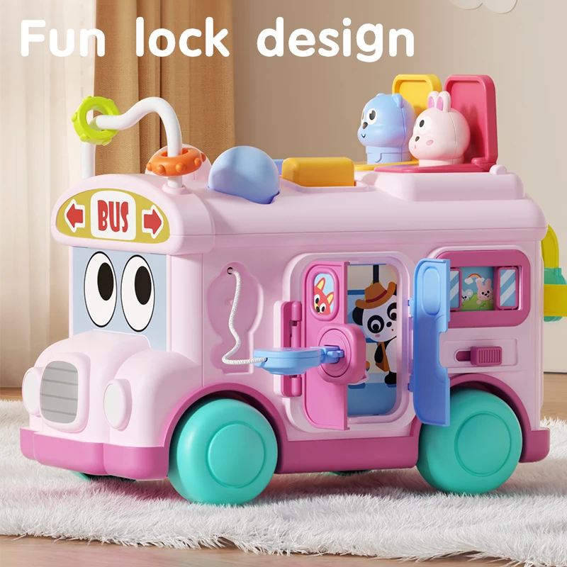 Montessori Educational Baby Bu - огляд і ціна Party Games Bus
