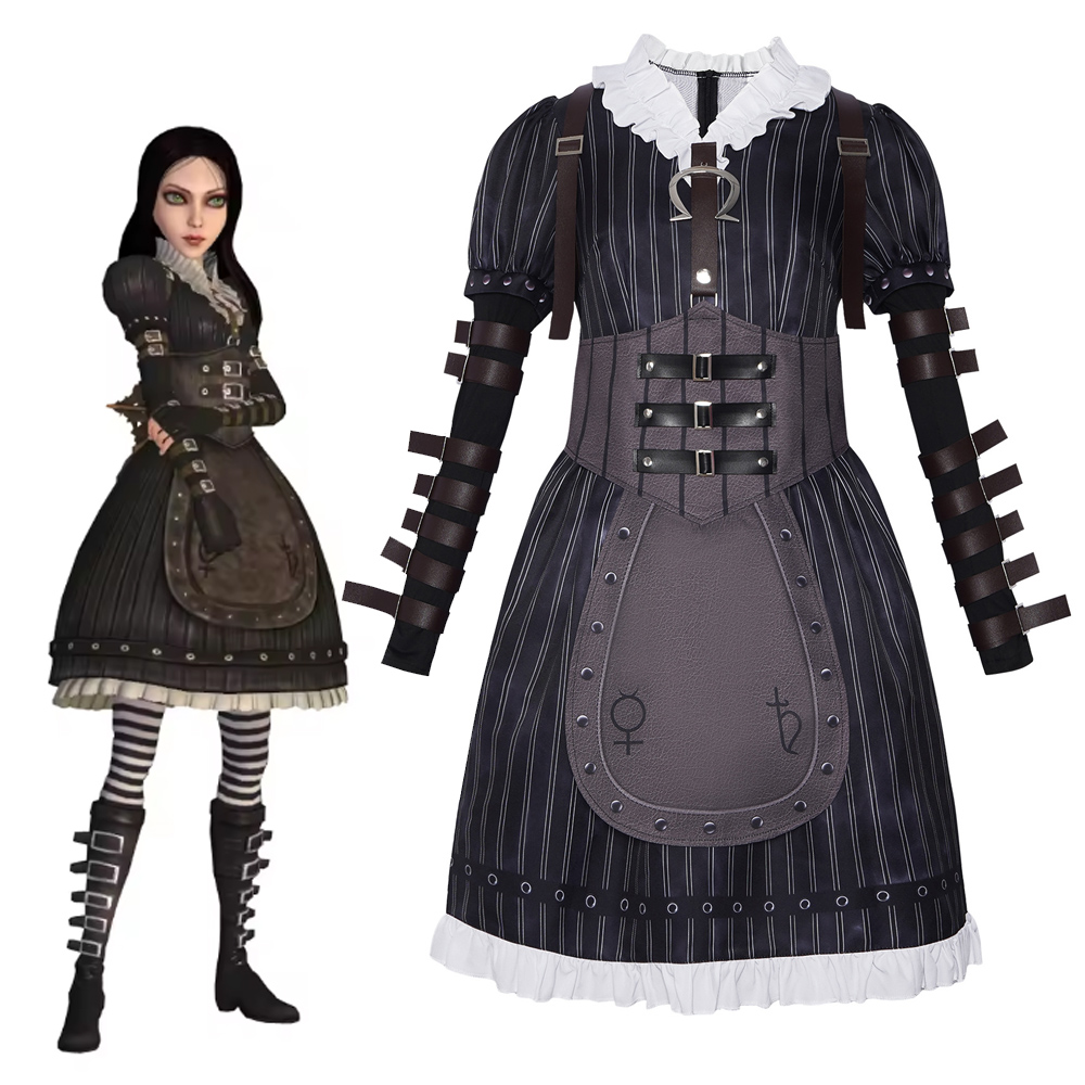 Alice Liddell Cosplay Costume  - огляд і ціна Party Games Steam Free