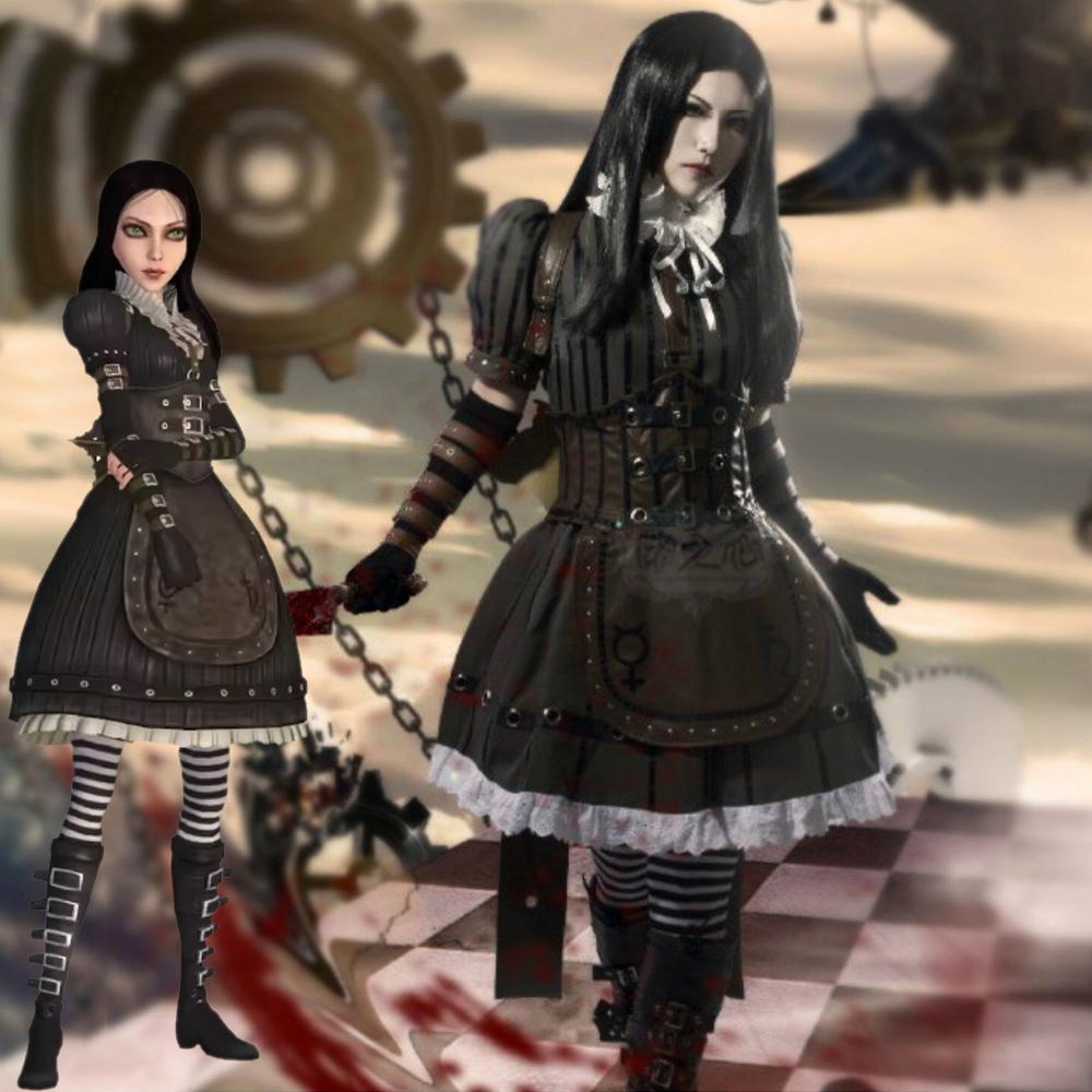Alice Liddell Cosplay Costume  - огляд і ціна Party Games Steam Free