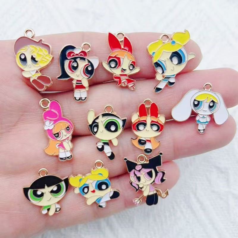 10pcs Alloy Oil-Dripping Carto - огляд і ціна Party Games Birthday