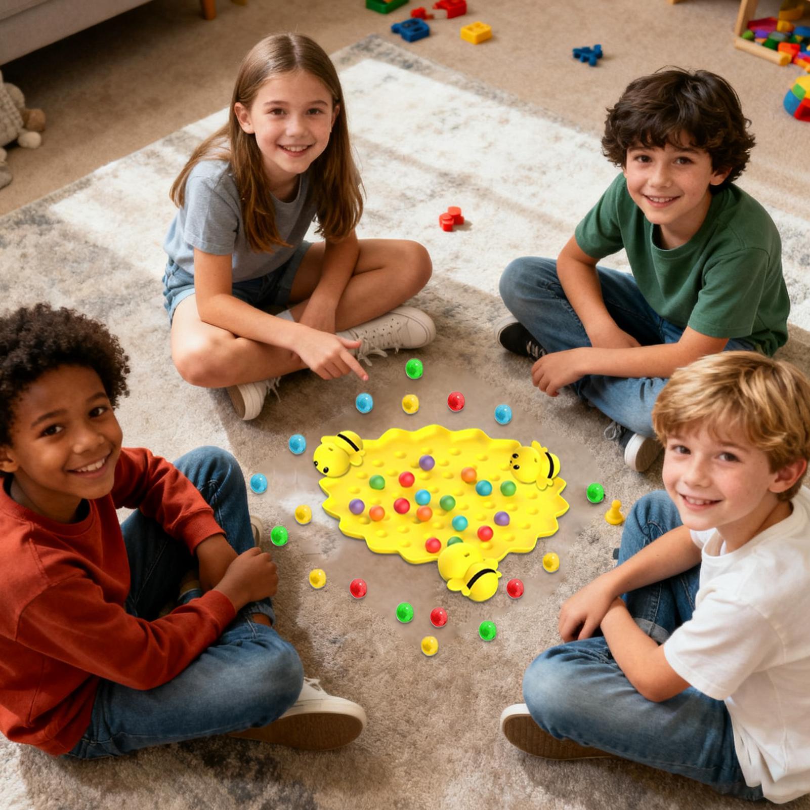 Busy Bee Board Game Educationa - огляд і ціна Party Games Group For Adults