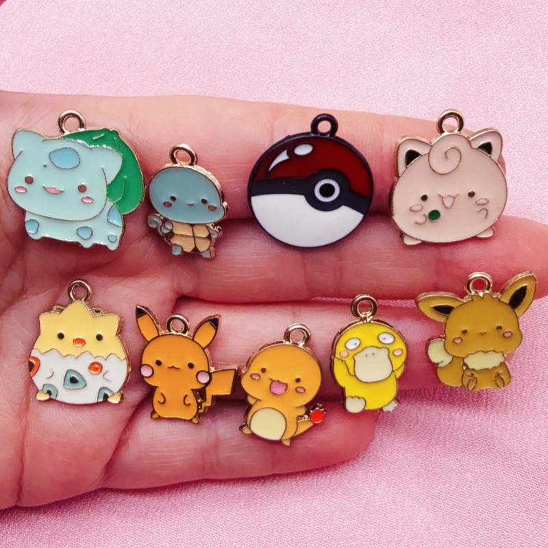 10pcs Cartoon Drip Oil Jewelry - огляд і ціна Party Games Birthday