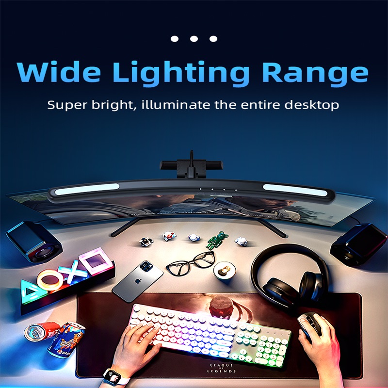Curved LED Monitor Light Bar R - огляд і ціна Party Games On Switch