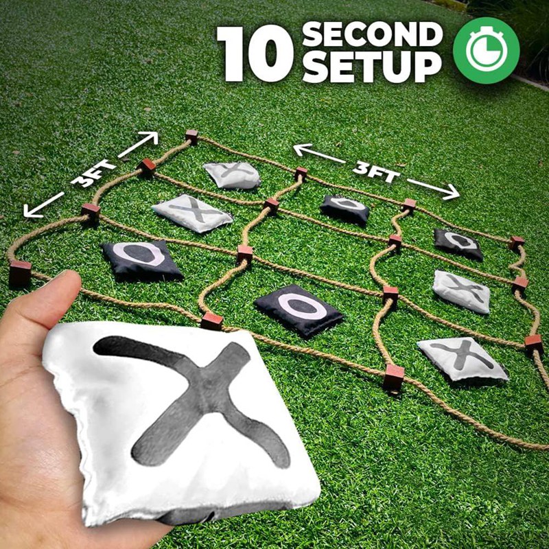 Giant Tic-Tac-Toe Outdoor Game - огляд і ціна Tic Tac Toe Giant