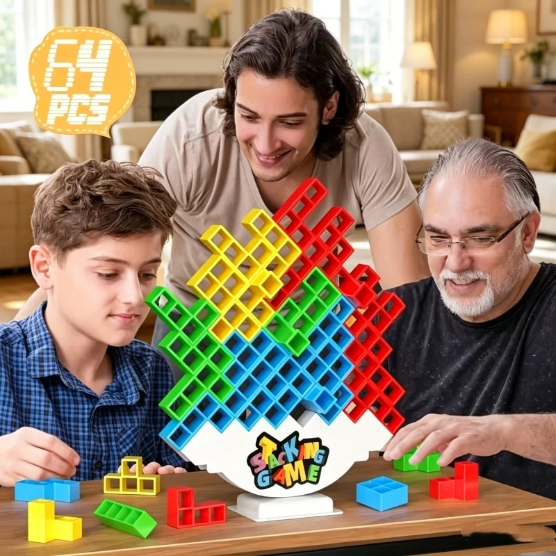 Colorful Stacking Blocks Balan - огляд і ціна Party Games Competition