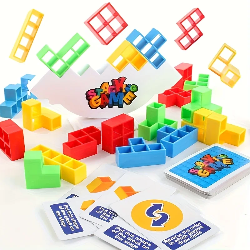 Colorful Stacking Blocks Balan - огляд і ціна Party Games Competition