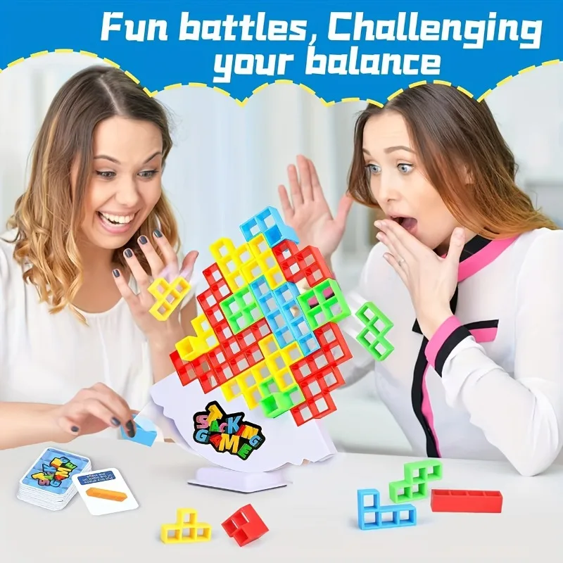 Colorful Stacking Blocks Balan - огляд і ціна Party Games Competition