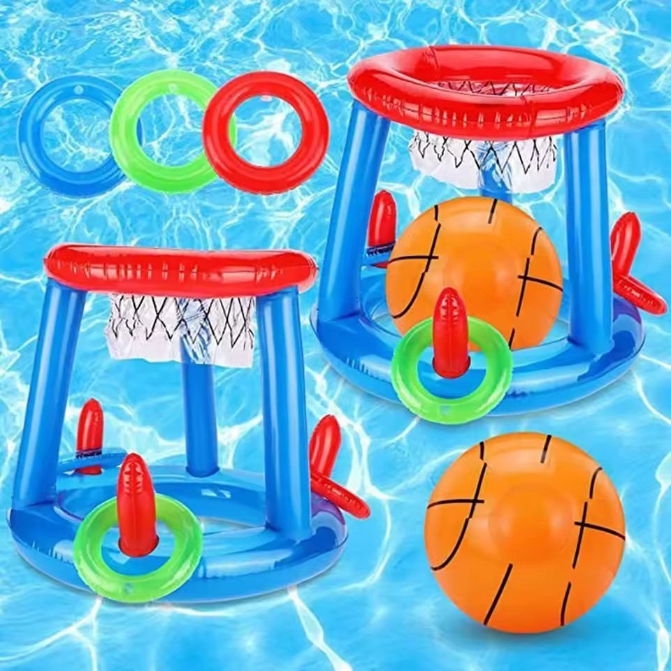 Inflatable Floating Basketball - огляд і ціна Ring Toss Outdoor