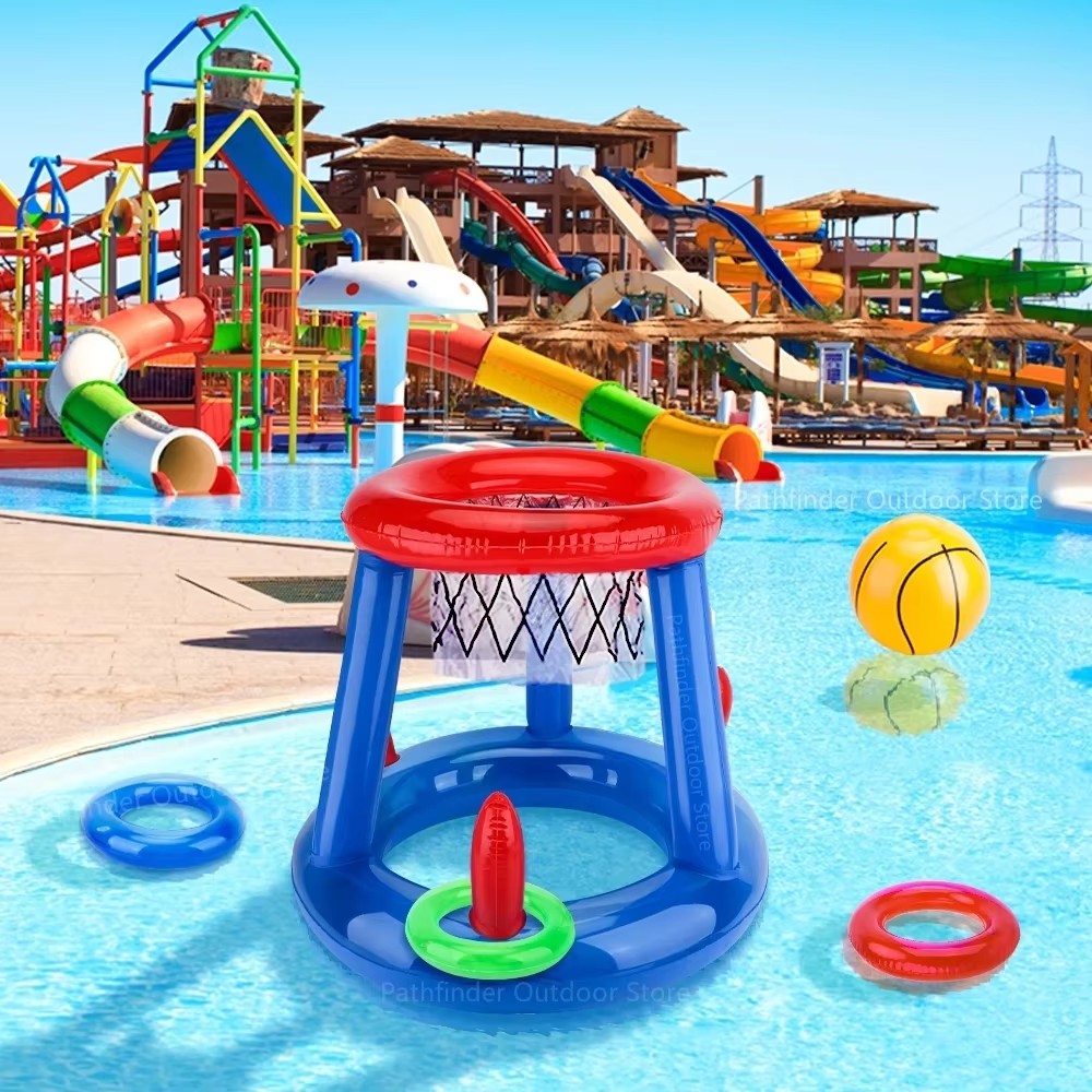 Inflatable Floating Basketball - огляд і ціна Ring Toss Outdoor
