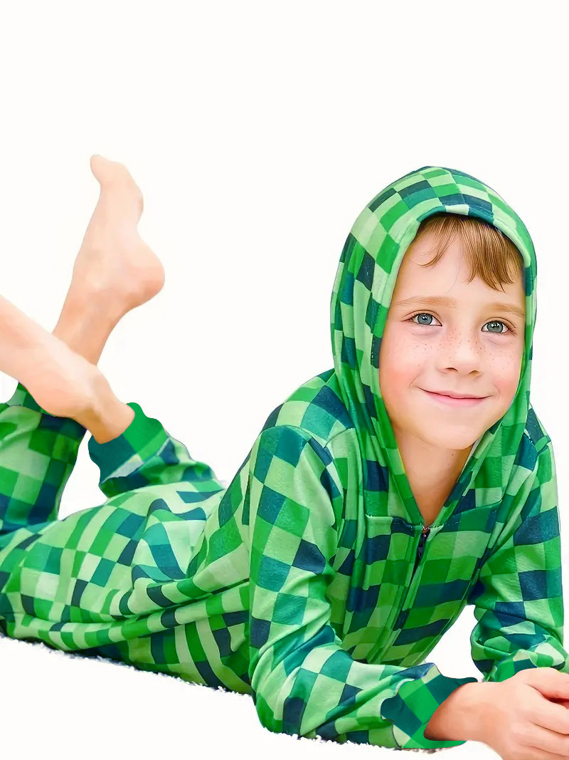 Creeper costume Carnival Boys' - огляд і ціна Party Games Minecraft