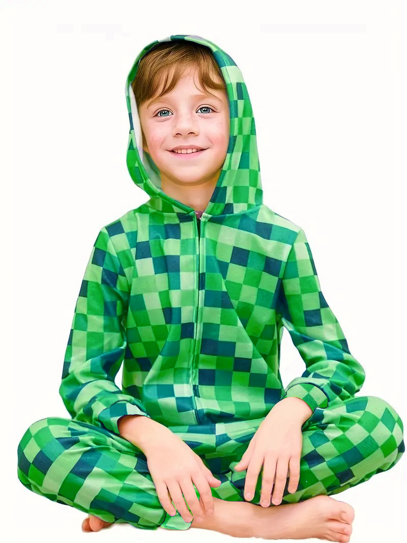 Creeper costume Carnival Boys' - огляд і ціна Party Games Minecraft