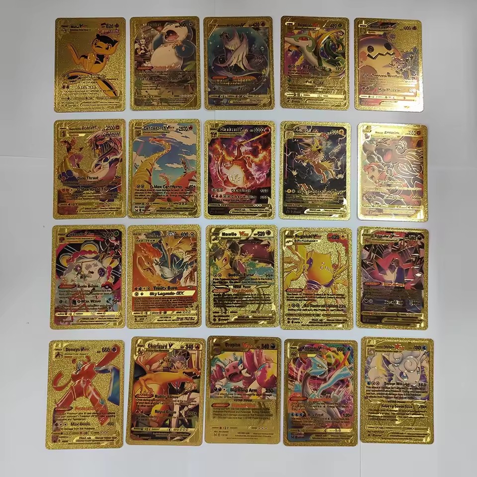 New 55PCS Pokémon Cards Vmax G - огляд і ціна Party Games Good