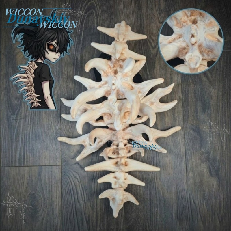 Bone Demon Back Spine Prop Art - огляд і ціна Party Games Stream