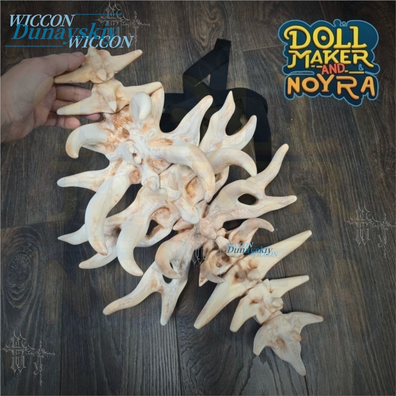 Bone Demon Back Spine Prop Art - огляд і ціна Party Games Stream