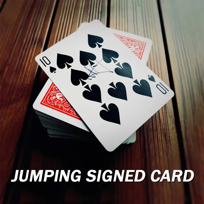 Jumping Signed Card Magic Tric - огляд і ціна Party Games Easy