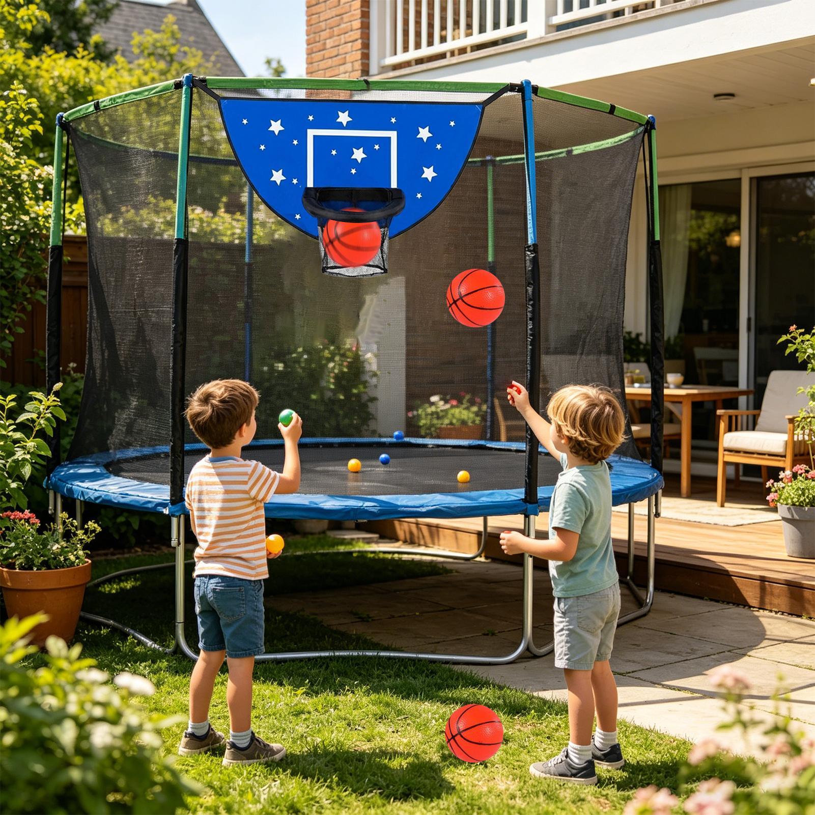 Basketball Goal For Trampoline - огляд і ціна Ring Toss Outdoor