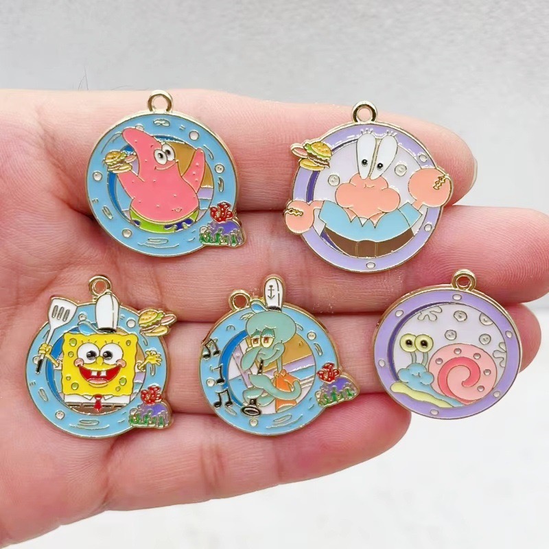 10pcs cartoon anime alloy oil  - огляд і ціна Party Games Birthday