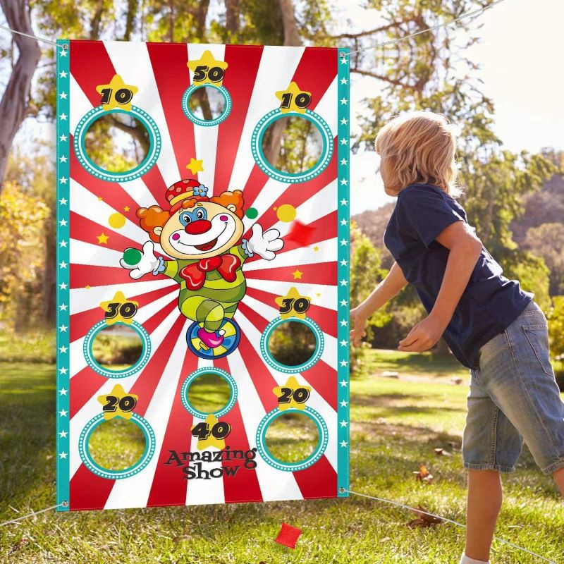 Fun Bean Bag Toys Game Banner  - огляд і ціна Party Games Physical