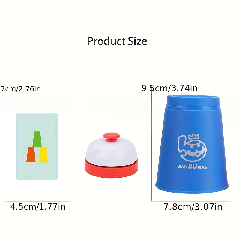 Speed Stacking Cup Set With 12 - огляд і ціна Party Games Competition