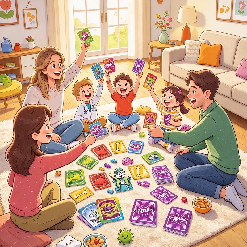 2026 Family Strategy Card Game - огляд і ціна Party Games Group For Adults