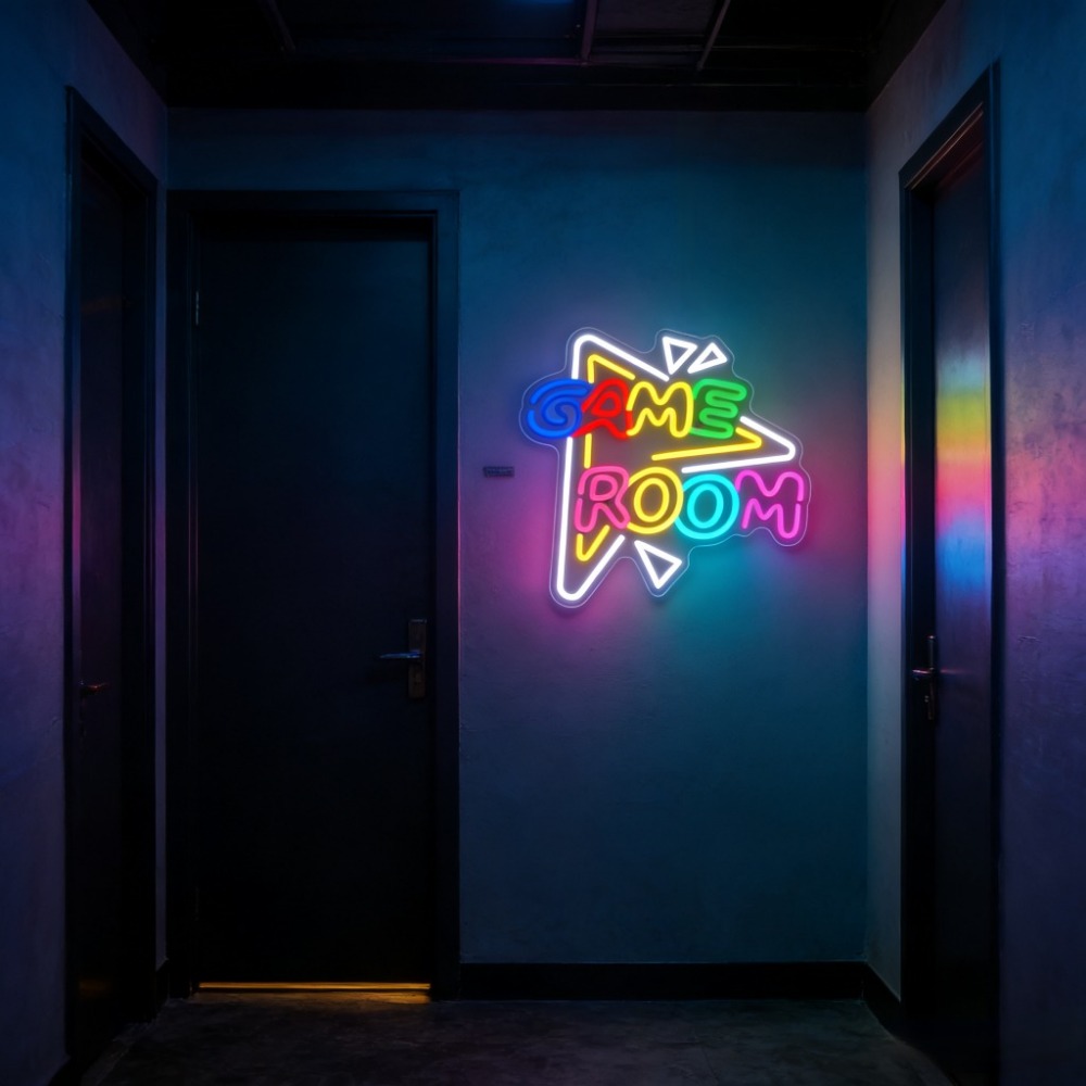 GAME ROOM LED Neon Sign Dimmab - огляд і ціна Party Games Stream
