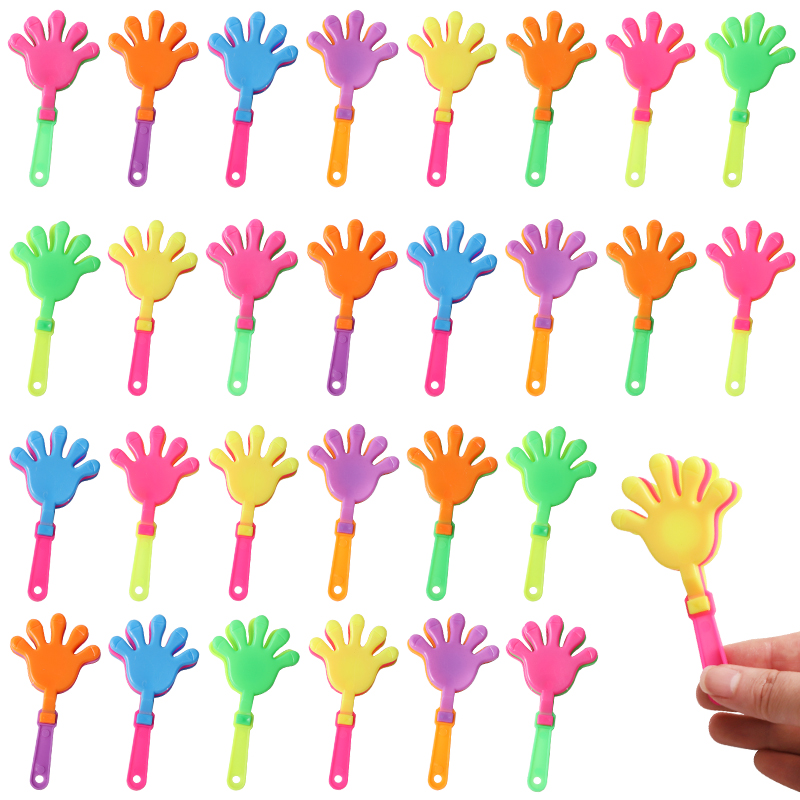 12/24Pcs Colorful Mini Hand Cl - огляд і ціна Party Games Competition
