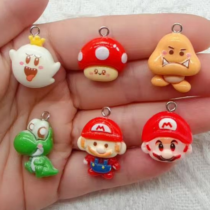 10pcs resin cartoon pendant, D - огляд і ціна Party Games Birthday
