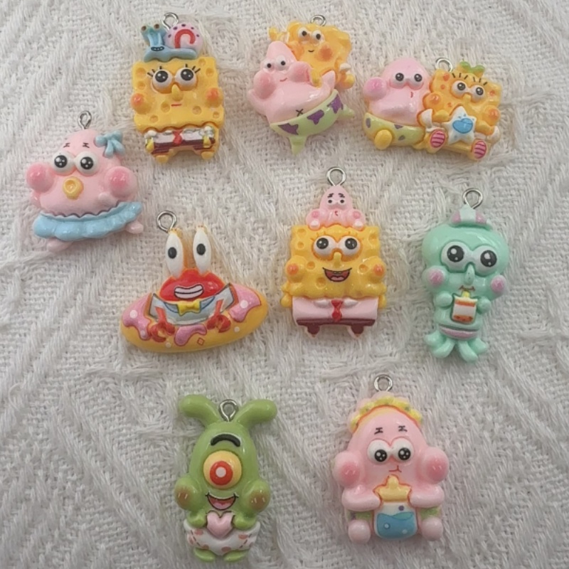 10pcs cartoon resin pendant, D - огляд і ціна Party Games Birthday