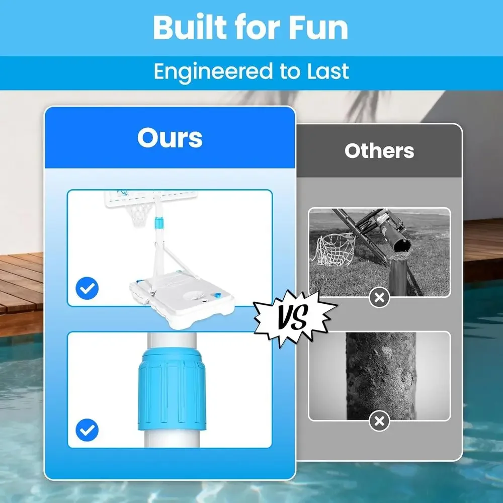 Portable 32 Swimming Pool Bask - огляд і ціна Ring Toss Outdoor