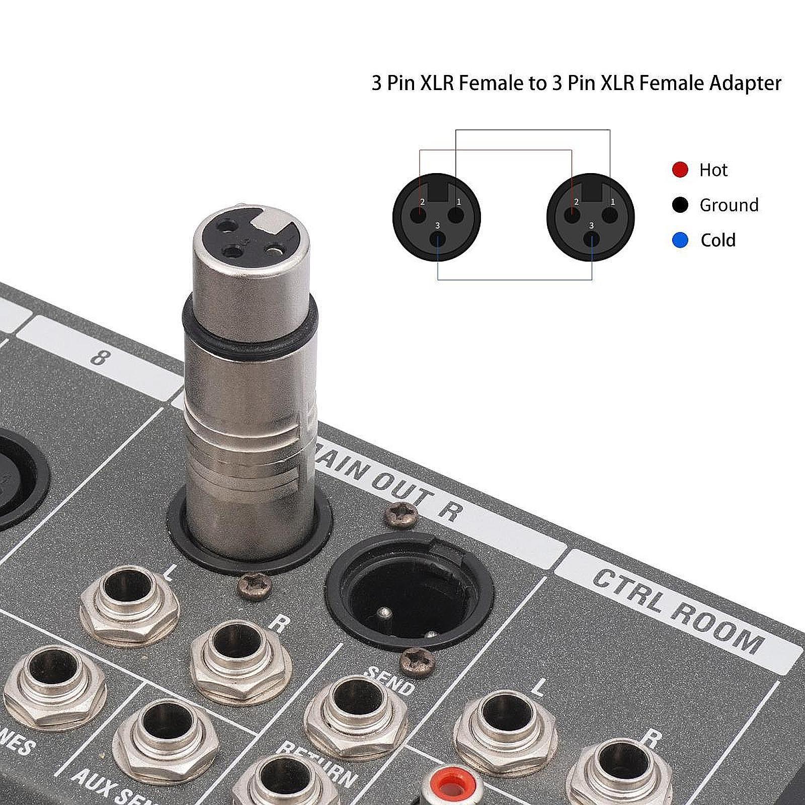 XLR Adapter Extension Coupler  - огляд і ціна Party Games Stream
