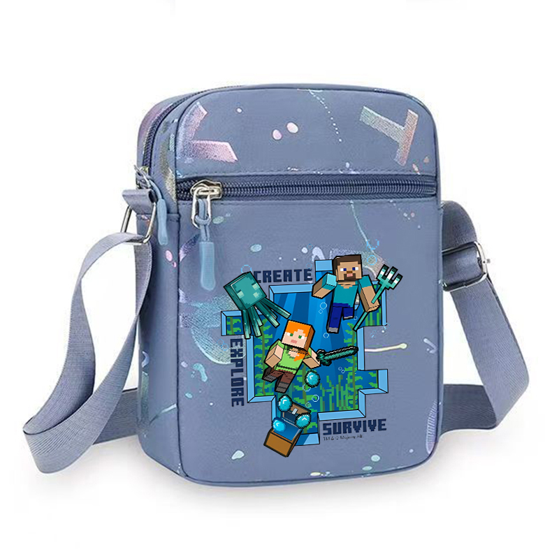 Game Themed Shoulder Bag Minec - огляд і ціна Party Games Minecraft