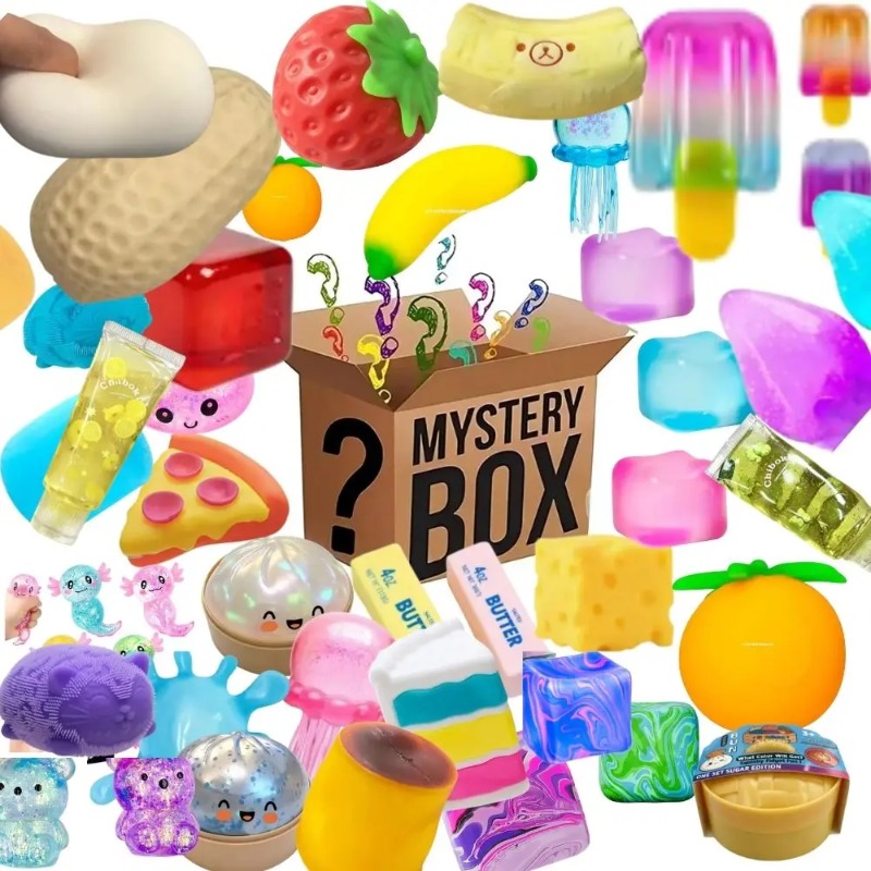 &100+Pcs Surprise Box Toys Nov - огляд і ціна Party Games Birthday