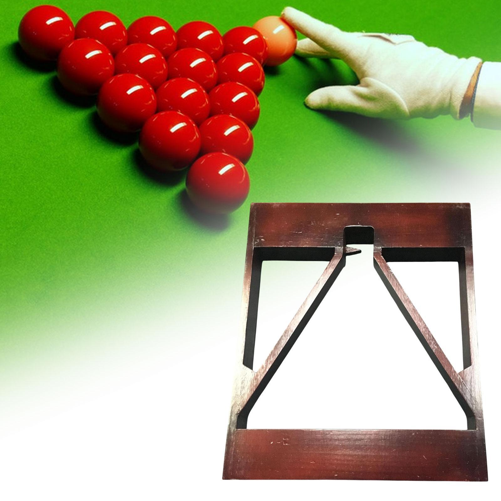 Billiard Ball Triangle Rack Po - огляд і ціна Party Games Competition