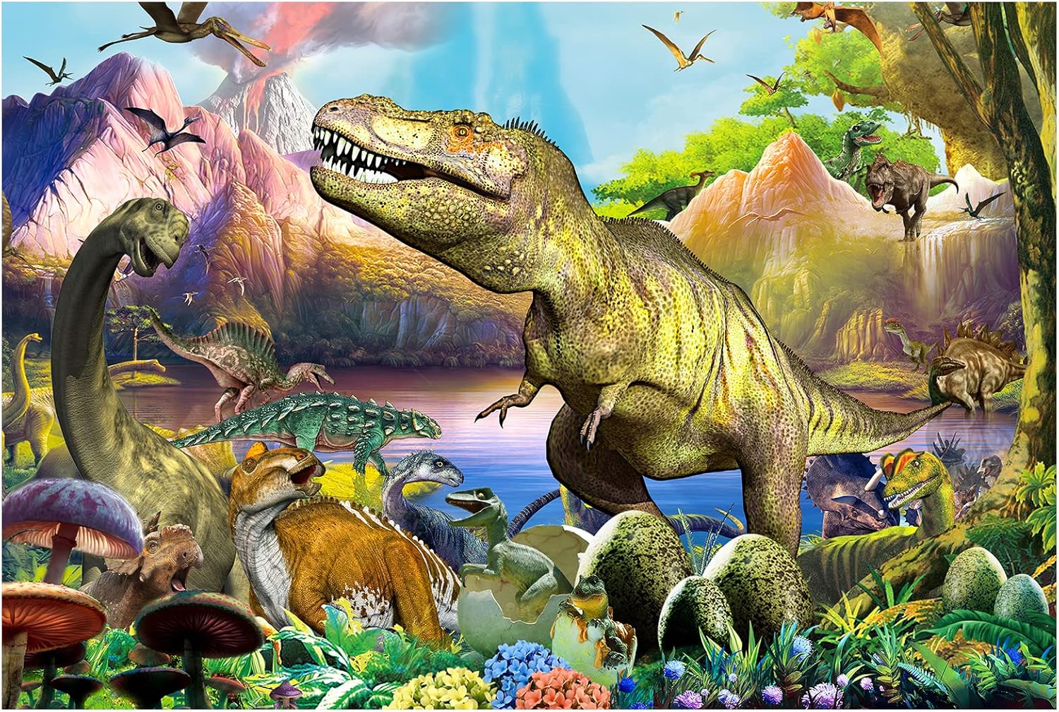 Dinosaur Group Adult Wooden Pu - огляд і ціна Party Games Group For Adults